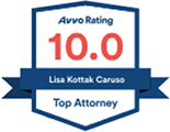 Avvo Rating 10.0, Lisa Korrak Caruso - Top Attorney